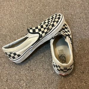 Checkered Vans